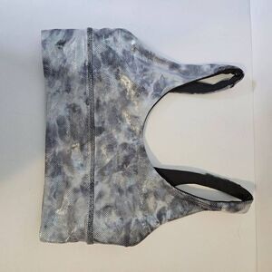 Lululemon silvery gray sports bra. Size 6.